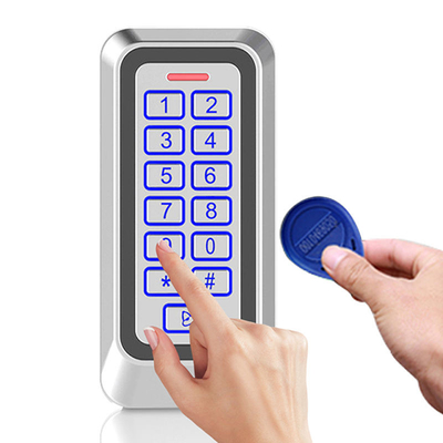 মেটাল কেস আউটডোর Ip67 EM/MF কার্ড অ্যাক্সেস কন্ট্রোল ব্যাকলাইট কীবোর্ড সহ