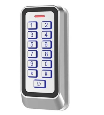 মেটাল কেস আউটডোর Ip67 EM/MF কার্ড অ্যাক্সেস কন্ট্রোল ব্যাকলাইট কীবোর্ড সহ