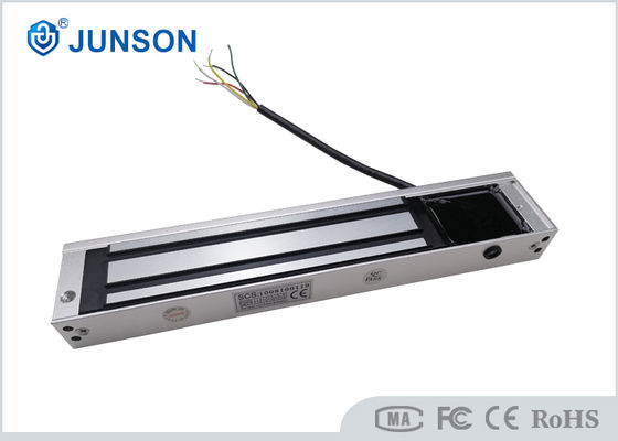 12-24V জলরোধী একক দরজার চৌম্বকীয় লক 280 কেজি / 600 পাউন্ড IP67