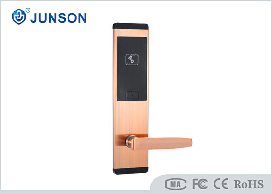 দ্রুত স্টার্ট টাইম (<1 সেকেন্ড) এবং কী-লেস এন্ট্রি সিস্টেমের জন্য উচ্চ গেস্ট কার্ড ক্ষমতা (200) সহ স্টেইনলেস স্টিল আরএফআইডি হোটেল লক