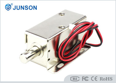 12V বা 24V ডিসি 8mm স্ট্রোক মধ্যে ইলেকট্রনিক মন্ত্রিসভা লক গোলাকার lockpin