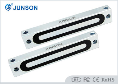 220lbs ব্যর্থ নিরাপদ চৌম্বক লক 12 / 24V ডিসি JS-110 ছোট মন্ত্রিপরিষদ দরজা জন্য উপযুক্ত