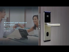 201 স্টেইনলেস স্টীল স্পর্শহীন আরএফআইডি কার্ড লক প্লাটিং এফসিসি