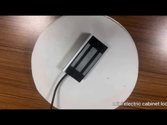 ইলেকট্রোম্যাগনেটিক ছোট ক্যাবিনেট লক ইস্পাত সঙ্গে দস্তা সমাপ্তি 100lbs-JS-60