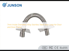 দরজা এবং দরজা ফ্রেম জন্য 7mm অভ্যন্তরীণ ব্যাসার্ধ খাদ স্টেইনলেস স্টীল দরজা লুপ